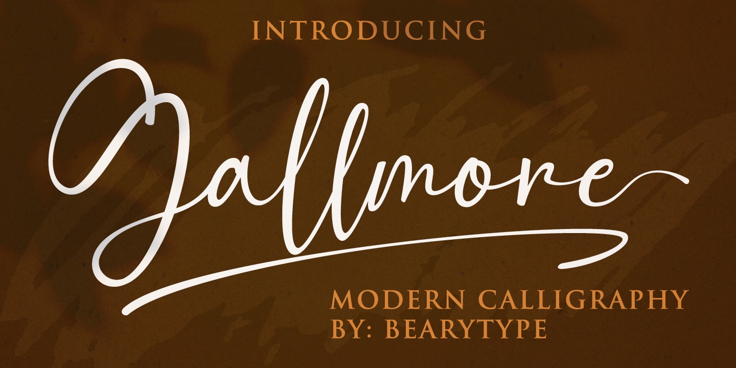폰트 Gallmore
